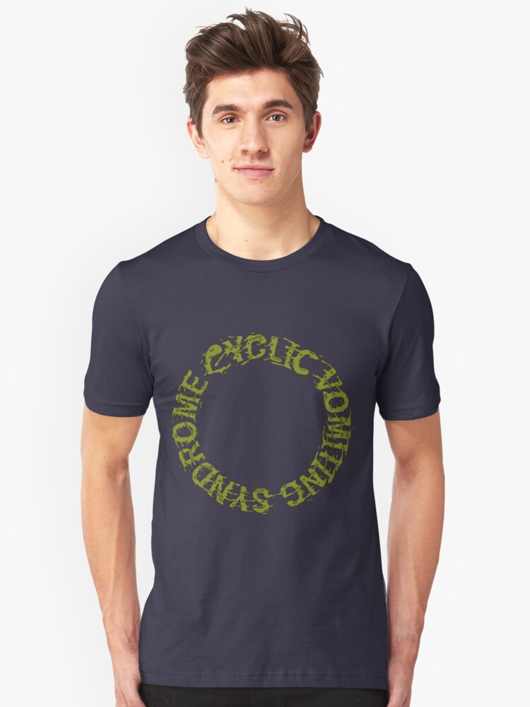Alternate view of Cyclic Vomiting Syndrome Slim Fit T-Shirt