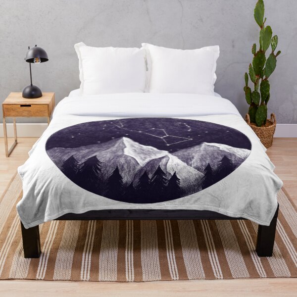 Orion constellation Throw Blanket