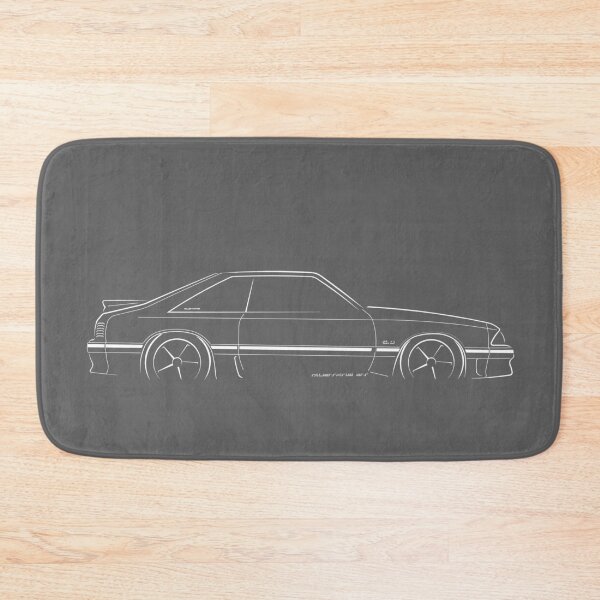 Item preview, Ford Mustang GT (fox body) - profile stencil, white designed and sold by mal-photography.