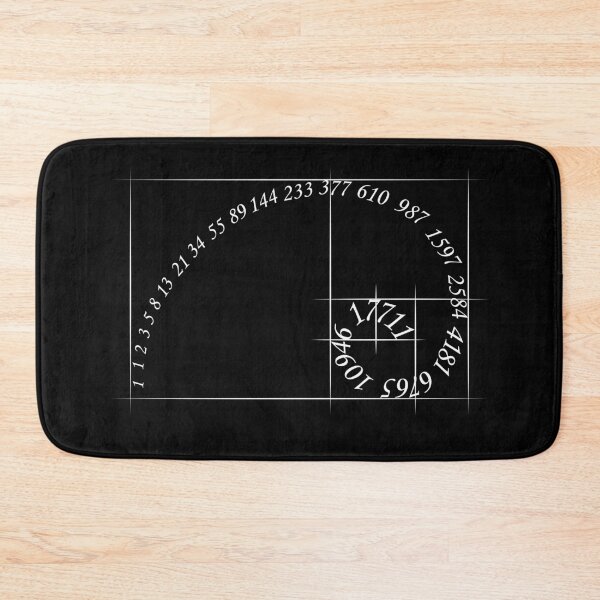 Item preview, Fibonacci golden ratio spiral design for geometry lovers designed and sold by IceShirts.