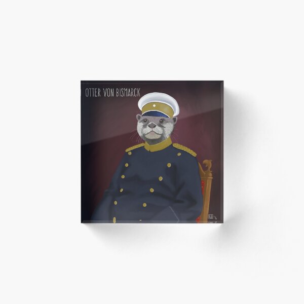 Otter von Bismarck Acrylic Block