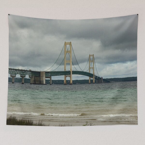 Item preview, Mackinac Bridge Scene designed and sold by Bob Hardy.