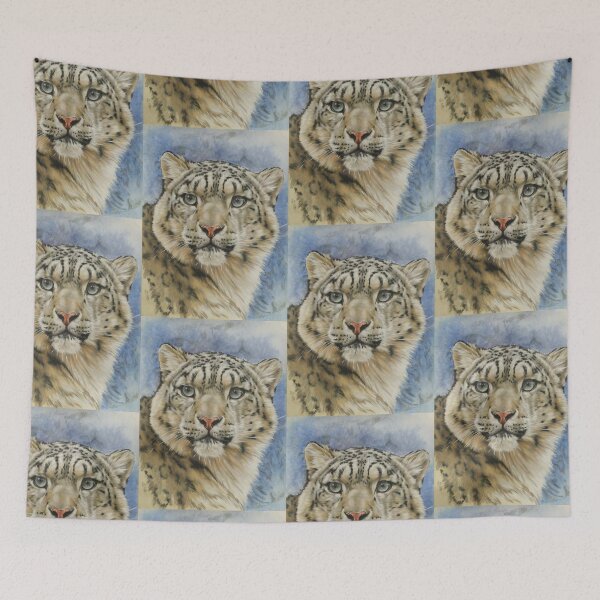 Item preview, Berry's Snow Leopard designed and sold by BarbBarcikKeith.