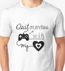 Camiseta ajustada BSB - Deja de jugar juegos con mi corazón ...