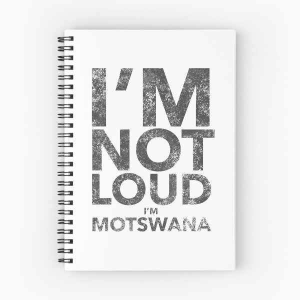 Item preview, I'm Not Loud, I'm Motswana designed and sold by Lady Eva's Shop.