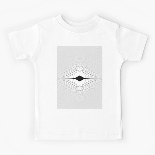 Visual Optical Illusion Kids T-Shirt