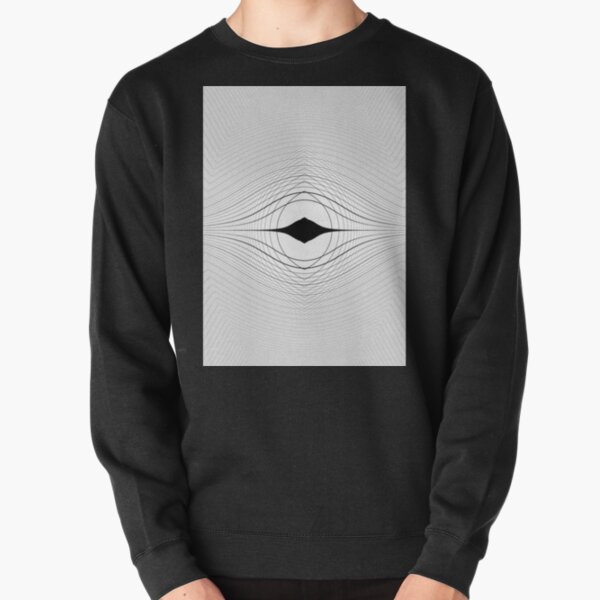 Visual Optical Illusion Pullover Sweatshirt