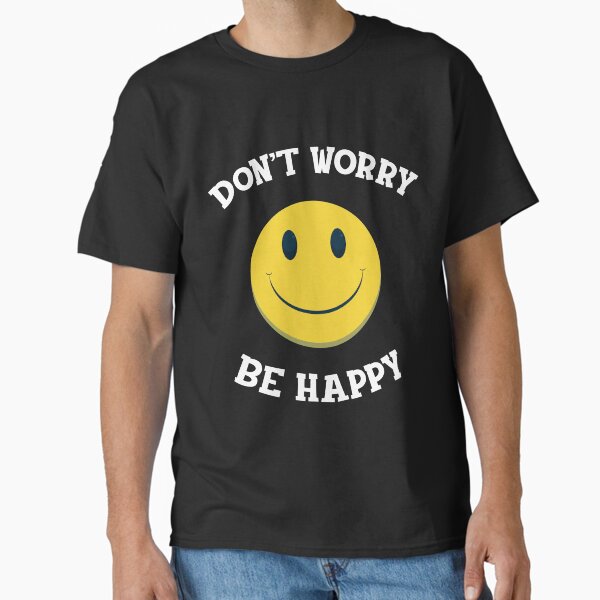 Item preview, Don’t worry be happy yellow smiley designed and sold by IceShirts.