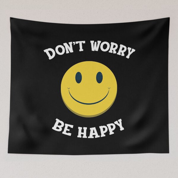Item preview, Don’t worry be happy yellow smiley designed and sold by IceShirts.