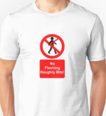 Camiseta unisex No naughty bits