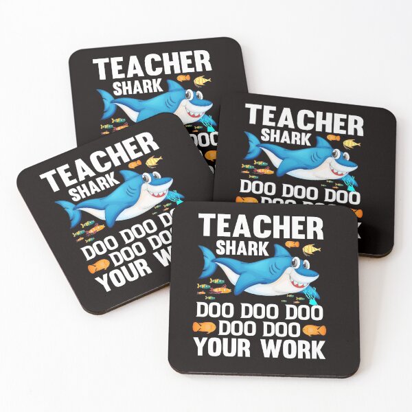 Item preview, Teacher Shark Doo Doo Doo Doo Doo Your Work: designed and sold by SavvyTurtle.