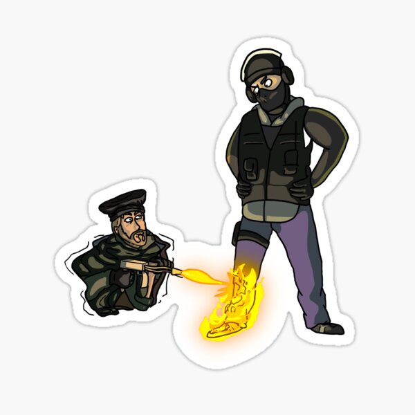Bandit And Maverick Sticker By Themadhamster Redbubble