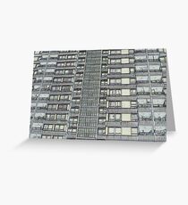 Hanover, Broomhall flats ,Sheffield 3 Greeting Card