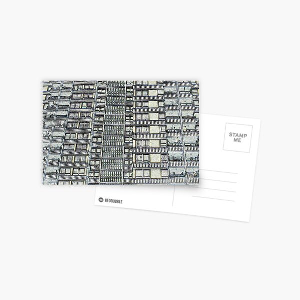 Hanover, Broomhall flats ,Sheffield 3 Postcard