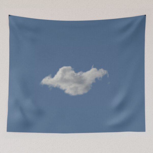 Item preview, Blue Sky, Single Cloud designed and sold by tribbledesign.