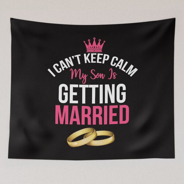 Item preview, I Cant Cannot Keep Calm My Sonis Getting Married Shirt designed and sold by shoutoutshirtco.