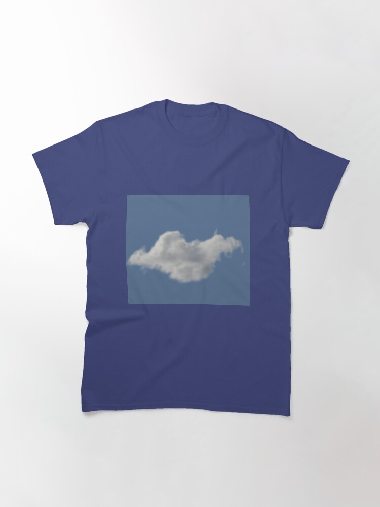 Alternate view of Blue Sky, Single Cloud Pattern Classic T-Shirt