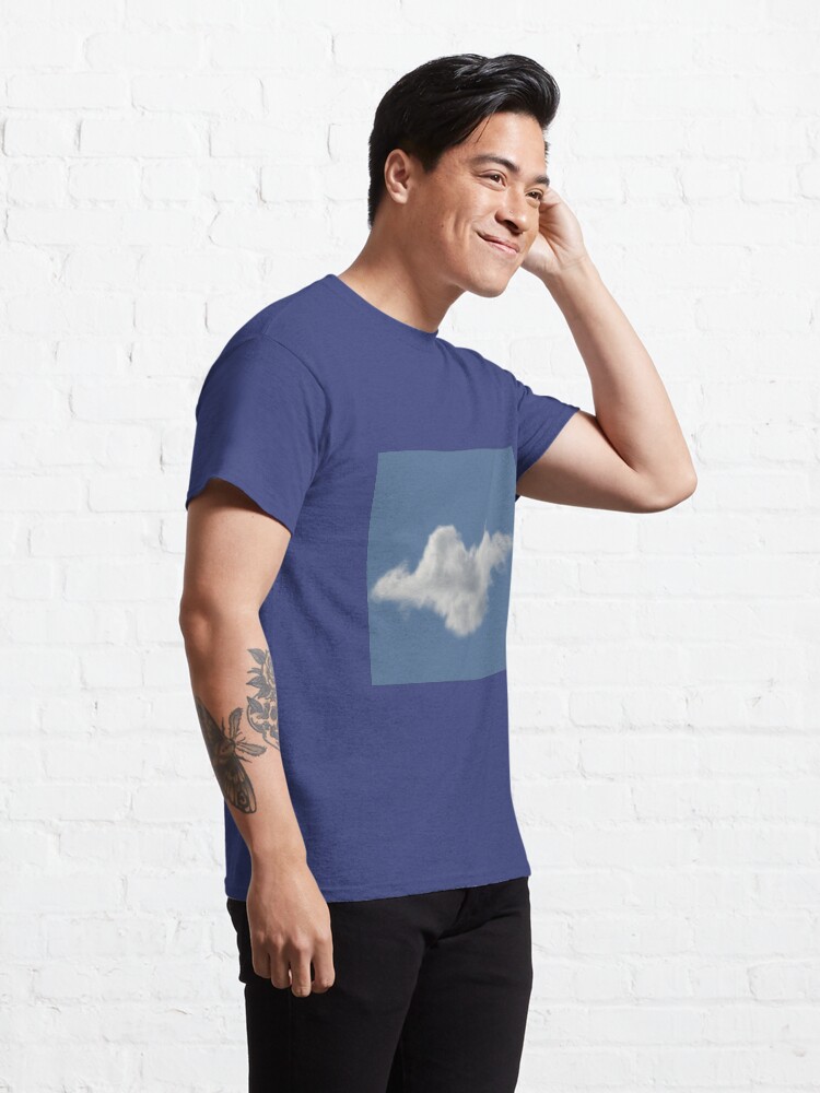 Alternate view of Blue Sky, Single Cloud Pattern Classic T-Shirt