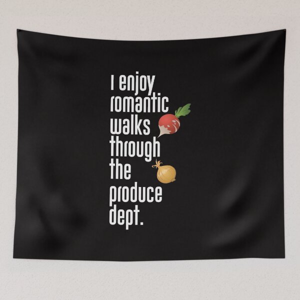 Item preview, I Enjoy Romantic Walks Through the Product Department Tee designed and sold by shoutoutshirtco.