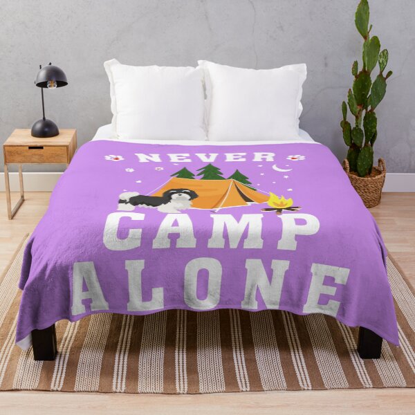 Item preview, Havanese Dog Camping With Havanese Dog In Tent designed and sold by tncgifts.