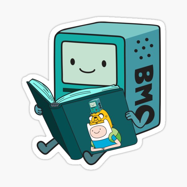 Vista previa del artículo con la obra «Libro BMO», diseñado y vendido por plushism.