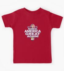 Donald Trump macht Amerika groß 2016 Kinder T-Shirt