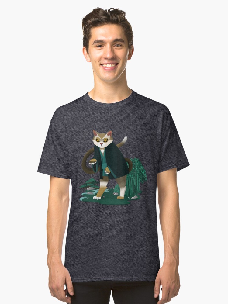 T-shirt classique ''Bakeneko Chat' : autre vue