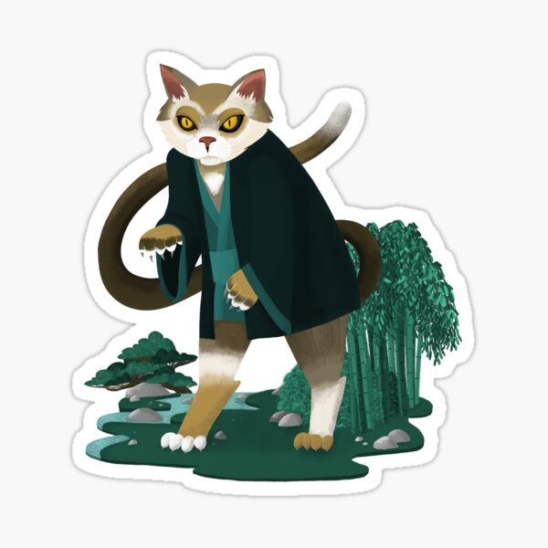 Bakeneko Chat Sticker