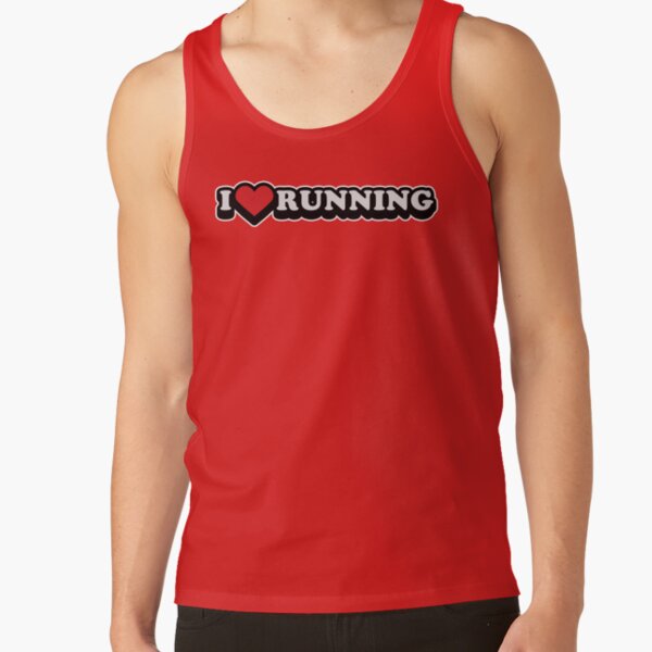 Item preview, I Love Running Workout Exercise Gym designed and sold by CarbonClothing.