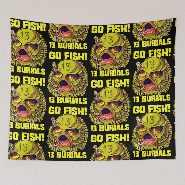 Item preview, 13 Burials - Go Fish! designed and sold by grave-goods.