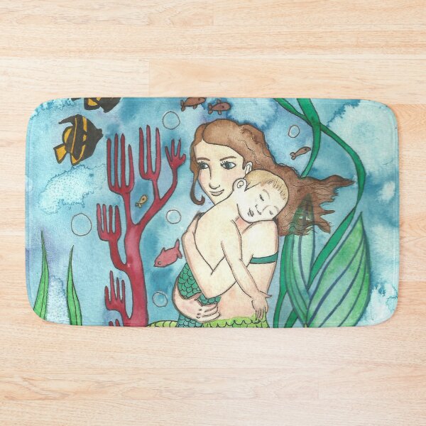 Item preview, Mer-mother & Mer-child designed and sold by Niina  Niskanen.