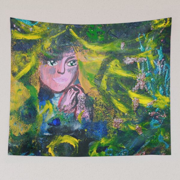 Item preview, Flowers Of The Deep - Enchanting Mermaid designed and sold by Niina  Niskanen.