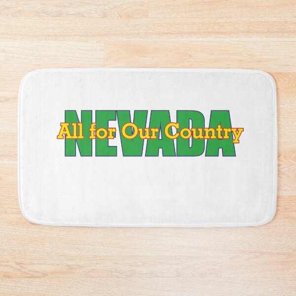 Item preview, State of Nevada, motto of Nevada, All for Our Country designed and sold by oleo79.