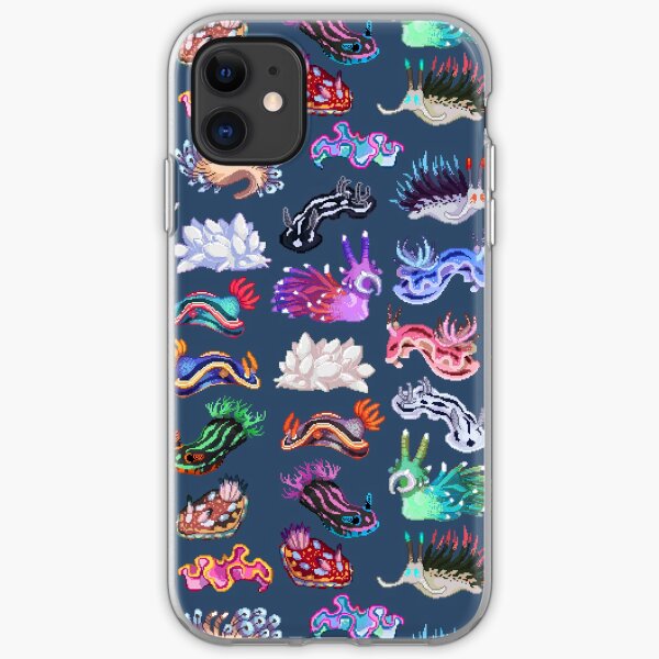 Floral pattern with bright snail iPhone 11 case Floral pattern with bright snail iPhone 11 case