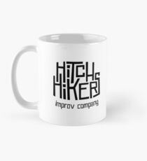 Hitchhikers Improv (Retro Black) Tasse (Standard)