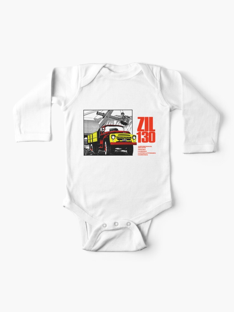 Zil 130 Truck Baby One Piece By Throwbackmotors Redbubble