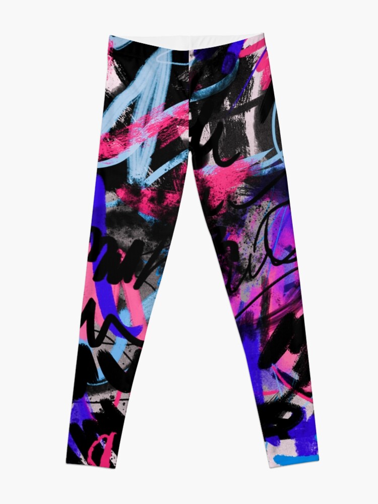 Alternate view of Pink n Blue Leggings