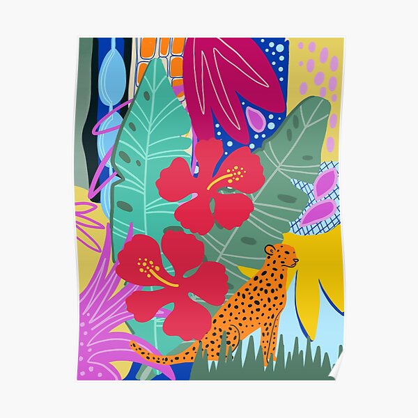 Jungle Cat Poster
