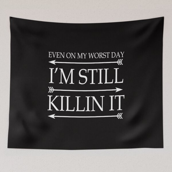 Item preview, Evenon My Worst Day Im Still Killing tShirt designed and sold by shoutoutshirtco.