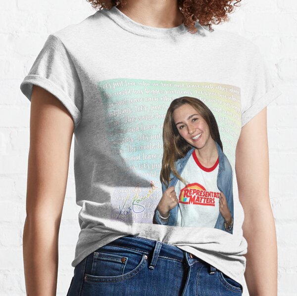 Kat Barrell love who we love Classic T-Shirt