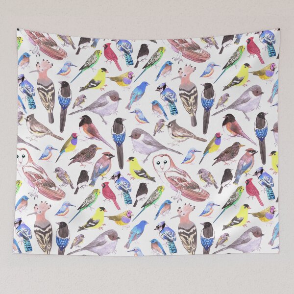 Item preview, Birds of America- pets and wild birds designed and sold by Shawlin Islam.