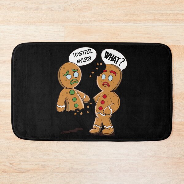 Item preview, Funny Gingerbread Christmas Design designed and sold by groovezero.