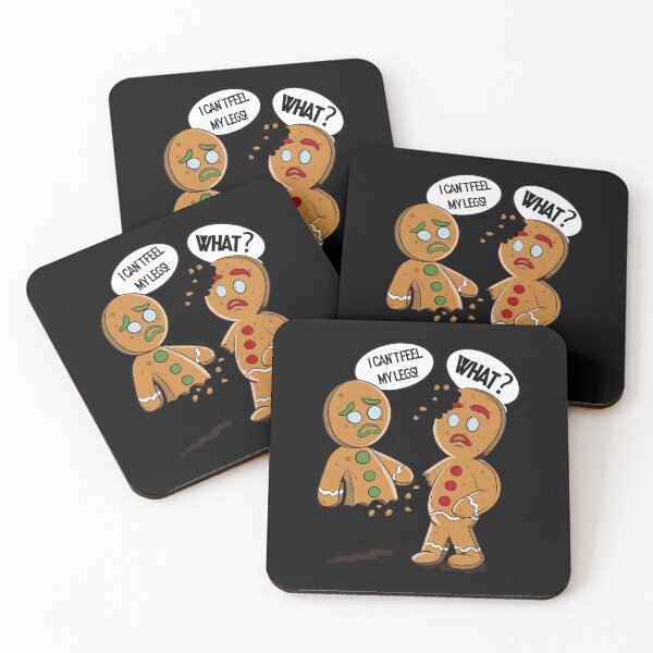 Item preview, Funny Gingerbread Christmas Design designed and sold by groovezero.