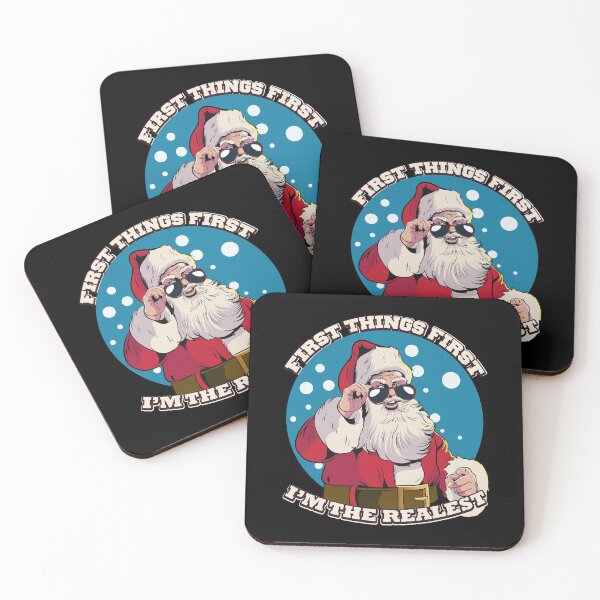 Item preview, First Things First Christmas Santa designed and sold by groovezero.