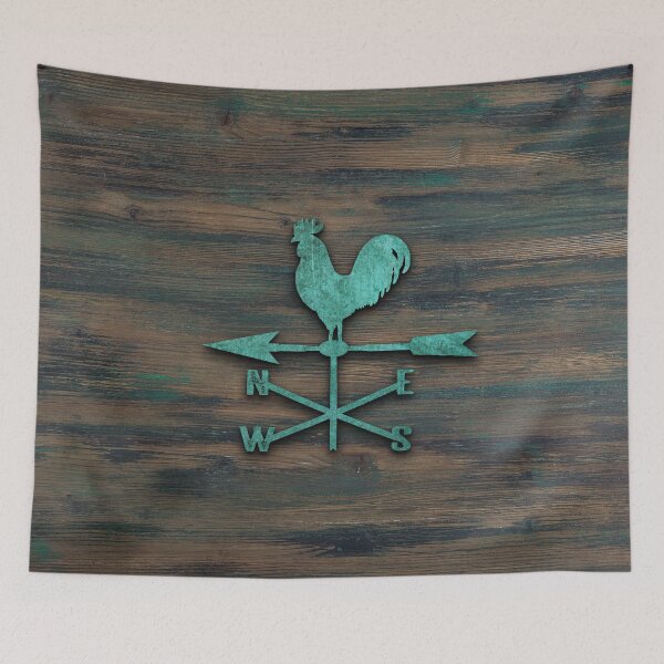 Item preview, Rustic Weather Vane  (Teal) designed and sold by Jared Davies.