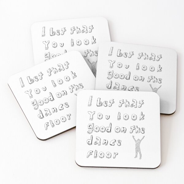 Item preview, I Bet That You Look Good on the Dance Floor | Arctic Monkeys | Lyrics | Black designed and sold by SJ Designs.