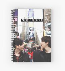 Dan & Phil in NYC Notebook Spiral Notebook