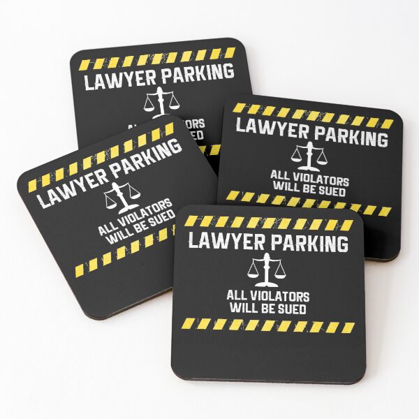 Item preview, Trial Lawyer Parking designed and sold by triharder12.