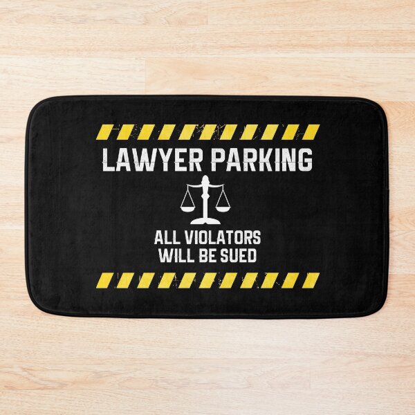 Item preview, Trial Lawyer Parking designed and sold by triharder12.