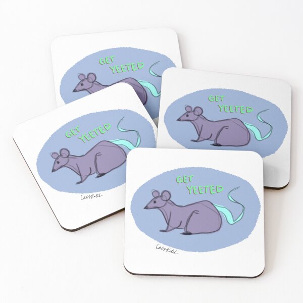 Item preview, "Get Yeeted" Rat designed and sold by cass-ketch.